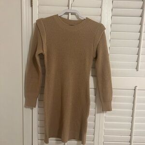 BTFBM Tan Sweater Dress